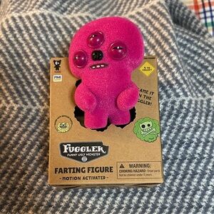 PMI Fuggler Three-Eyed Pink Plush Toy